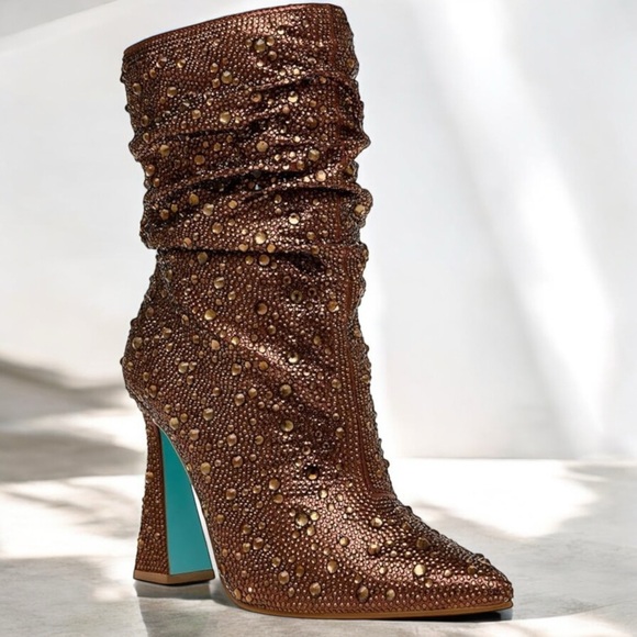 NWT Blue by Betsey Johnson Women's Mac Ankle Boot - Picture 8 of 16